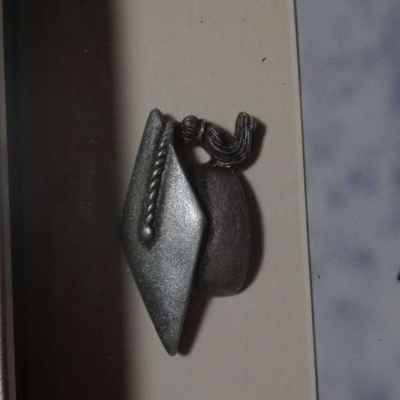 Silver graduation frame with tassel frame - Picture 3 of 5